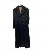 Jean Paul Gaultier hommeジャンポールゴルチェオム）の古着「スーパーロングダブルコート」｜ブラック