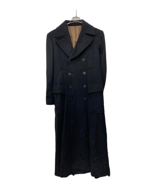 Jean Paul Gaultier homme（ジャンポールゴルチェオム）Jean Paul GAULTIER HOMME (ジャンポールゴルチェオム) スーパーロングダブルコート ブラック サイズ:48の古着・服飾アイテム