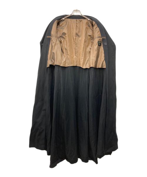 Jean Paul Gaultier homme（ジャンポールゴルチェオム）Jean Paul GAULTIER HOMME (ジャンポールゴルチェオム) スーパーロングダブルコート ブラック サイズ:48の古着・服飾アイテム