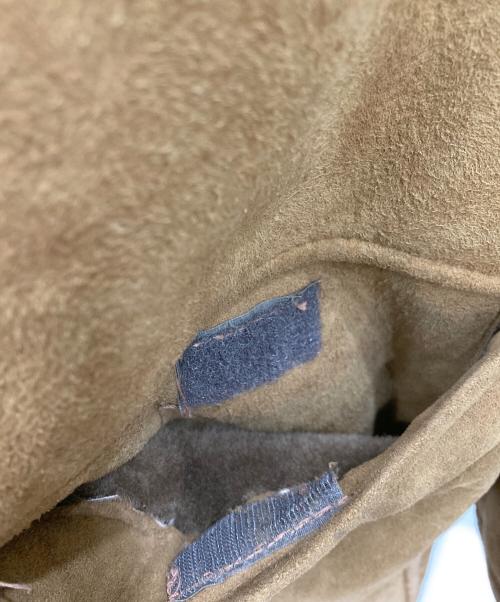 Schott（ショット）Schott (ショット) ショールカラームートンコート ブラウン サイズ:40の古着・服飾アイテム