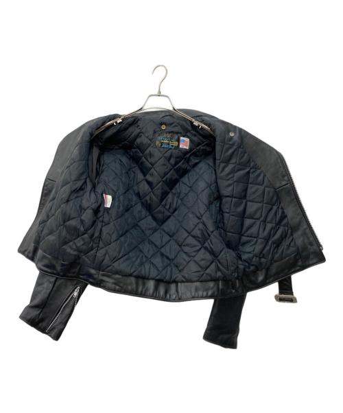 SCHOTT BROS.（ショット）SCHOTT BROS. (ショット) 復刻613XX ダブルライダースジャケット ブラック サイズ:42の古着・服飾アイテム