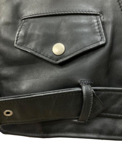SCHOTT BROS.（ショット）SCHOTT BROS. (ショット) 復刻613XX ダブルライダースジャケット ブラック サイズ:42の古着・服飾アイテム