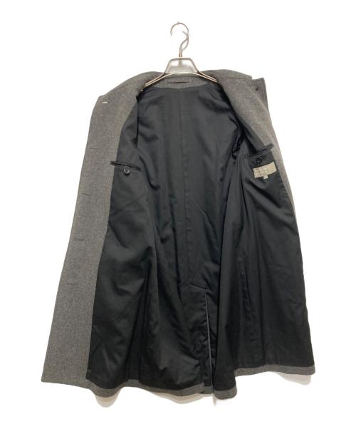 MARGARET HOWELL（マーガレットハウエル）MARGARET HOWELL (マーガレットハウエル) SOFT WOOL COAT  ウールステンカラーコート グレー サイズ:Iの古着・服飾アイテム