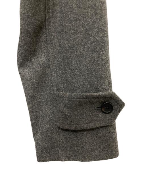 MARGARET HOWELL（マーガレットハウエル）MARGARET HOWELL (マーガレットハウエル) SOFT WOOL COAT  ウールステンカラーコート グレー サイズ:Iの古着・服飾アイテム