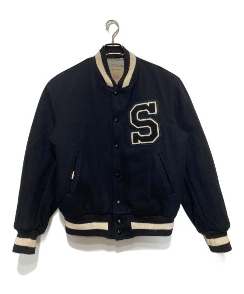 Golden Bear（ゴールデンベア）Golden Bear (ゴールデンベア) スタジャン ネイビー サイズ:Ⅿの古着・服飾アイテム