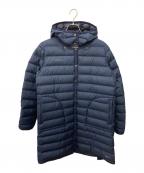 MAMMUTマムート）の古着「セオン インサレーション カーディガン ロング アジアンフィット」｜ネイビー