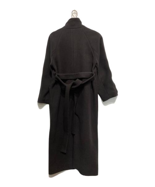 PUBLIC TOKYO（パブリックトウキョウ）PUBLIC TOKYO (パブリックトウキョウ) S140ダブルベロアスタンドコート グレー サイズ:01の古着・服飾アイテム
