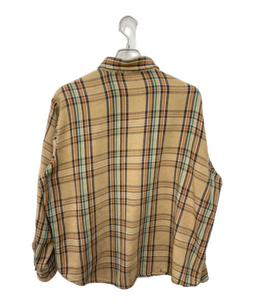 big mac（ビッグマック）BIG MAC (ビッグマック) ネルシャツ ベージュ サイズ:XLの古着・服飾アイテム