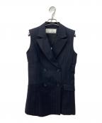 Whim Gazetteウィムガゼット）の古着「バックシャンジレ」｜ネイビー