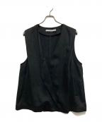 FRAMeWORKフレームワーク）の古着「タックベスト」｜ブラック