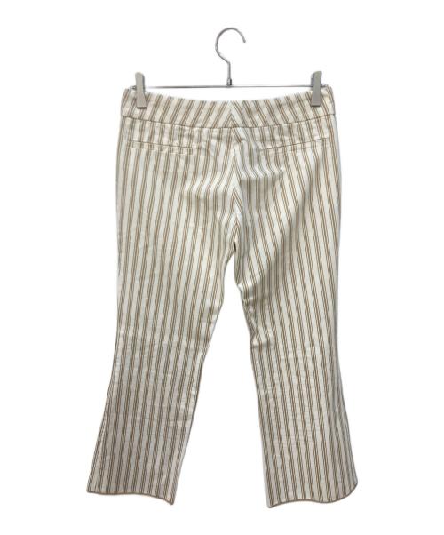 MARNI（マルニ）MARNI (マルニ) ストライプパンツ ベージュ サイズ:40の古着・服飾アイテム