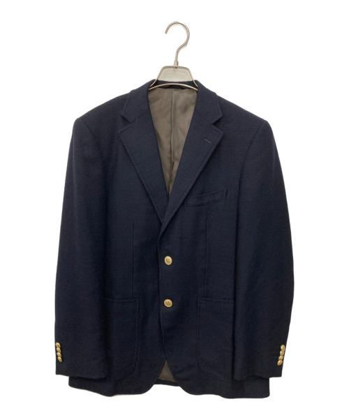 TEIJIN（テイジン）TEIJIN (テイジン) 金釦テーラードジャケット ネイビー サイズ:46の古着・服飾アイテム