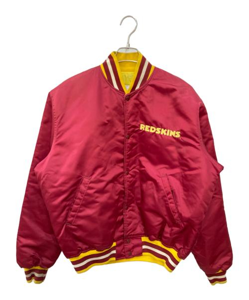 AUTHENTIC PRO LINE by STARTER（スターター）AUTHENTIC PRO LINE by STARTER (スターター) 90’s 「REDSKINS」スタジャン レッド サイズ:Ｌの古着・服飾アイテム