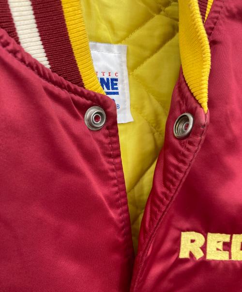AUTHENTIC PRO LINE by STARTER（スターター）AUTHENTIC PRO LINE by STARTER (スターター) 90’s 「REDSKINS」スタジャン レッド サイズ:Ｌの古着・服飾アイテム