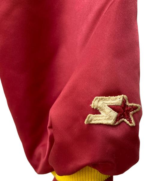 AUTHENTIC PRO LINE by STARTER（スターター）AUTHENTIC PRO LINE by STARTER (スターター) 90’s 「REDSKINS」スタジャン レッド サイズ:Ｌの古着・服飾アイテム
