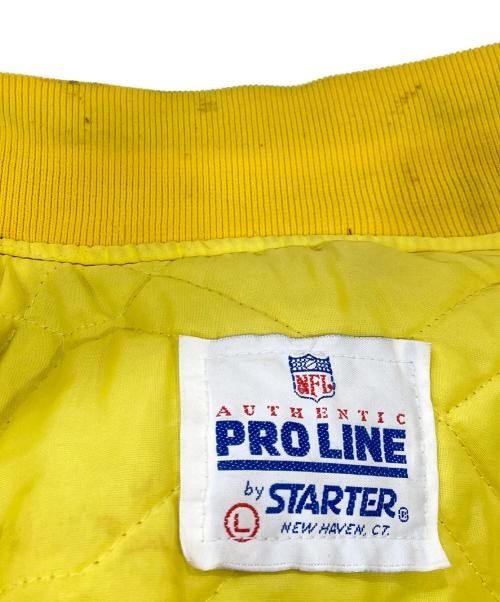 AUTHENTIC PRO LINE by STARTER（スターター）AUTHENTIC PRO LINE by STARTER (スターター) 90’s 「REDSKINS」スタジャン レッド サイズ:Ｌの古着・服飾アイテム