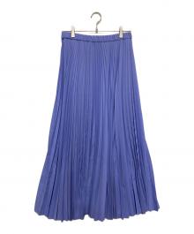 icB（アイシービー）の古着「Waterproofプリーツスカート」｜ブルー