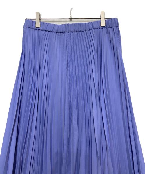 icB（アイシービー）icB (アイシービー) Waterproofプリーツスカート ブルー サイズ:Sの古着・服飾アイテム