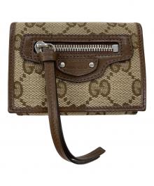 GUCCI×BALENCIAGA（グッチ×バレンシアガ）の古着「The Hacker Neo Classic Wallet」｜ブラウン