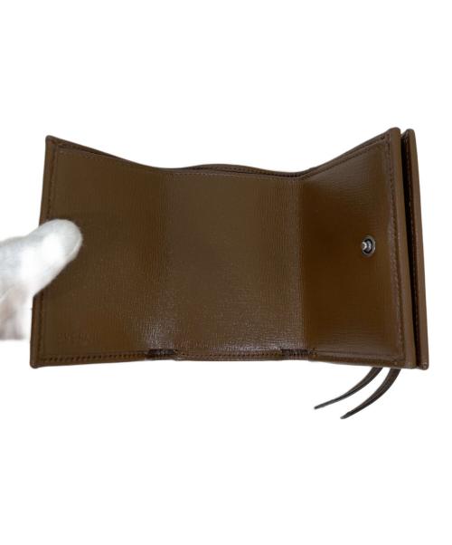GUCCI（グッチ）GUCCI (グッチ) BALENCIAGA (バレンシアガ) The Hacker Neo Classic Wallet ブラウンの古着・服飾アイテム