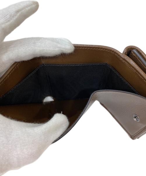 GUCCI（グッチ）GUCCI (グッチ) BALENCIAGA (バレンシアガ) The Hacker Neo Classic Wallet ブラウンの古着・服飾アイテム