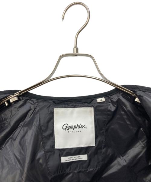 Gymphlex（ジムフレックス）Gymphlex (ジムフレックス) キルティングダウンコート ブラック サイズ:12の古着・服飾アイテム