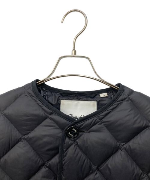 Gymphlex（ジムフレックス）Gymphlex (ジムフレックス) キルティングダウンコート ブラック サイズ:12の古着・服飾アイテム