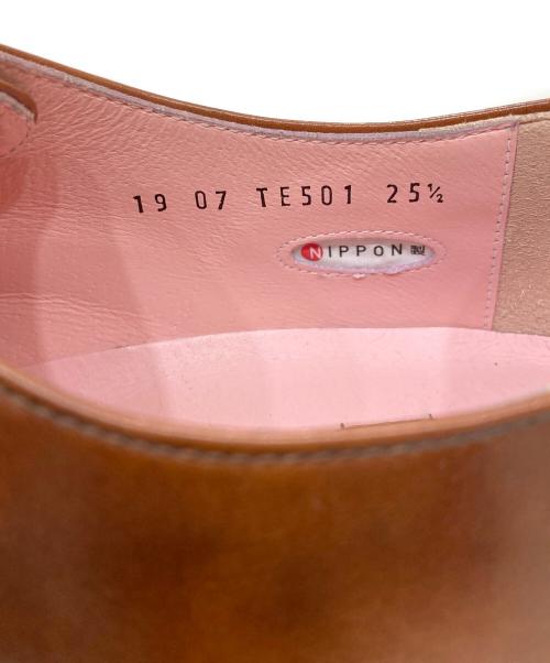 TOMOE（トモエ）TOMOE (トモエ) ストレートチップシューズ ブラウン サイズ:25 1/2の古着・服飾アイテム
