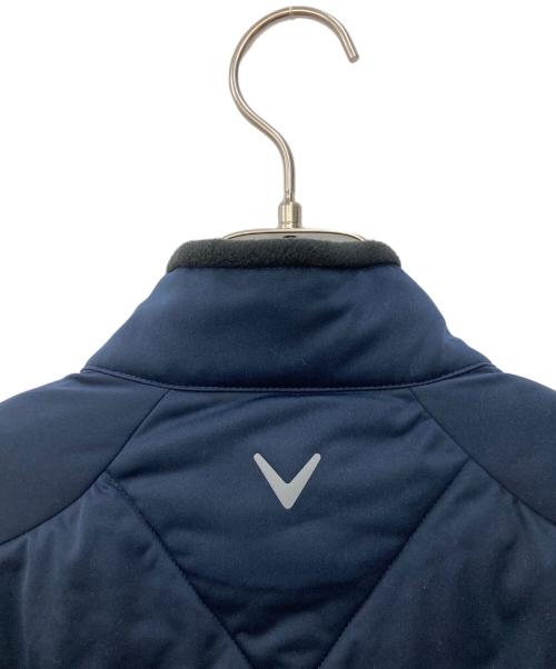 Callaway（キャロウェイ）Callaway (キャロウェイ) ストレッチフルジップ中綿ブルゾン ネイビー サイズ:Ｌの古着・服飾アイテム