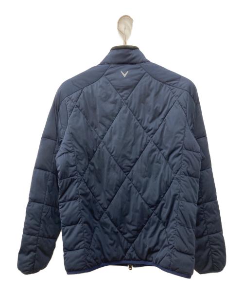 Callaway（キャロウェイ）Callaway (キャロウェイ) ストレッチフルジップ中綿ブルゾン ネイビー サイズ:Ｌの古着・服飾アイテム
