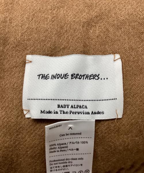 THE INOUE BROTHERS（イノウエブラザーズ）THE INOUE BROTHERS (イノウエブラザーズ) アルパカストール ブラウンの古着・服飾アイテム