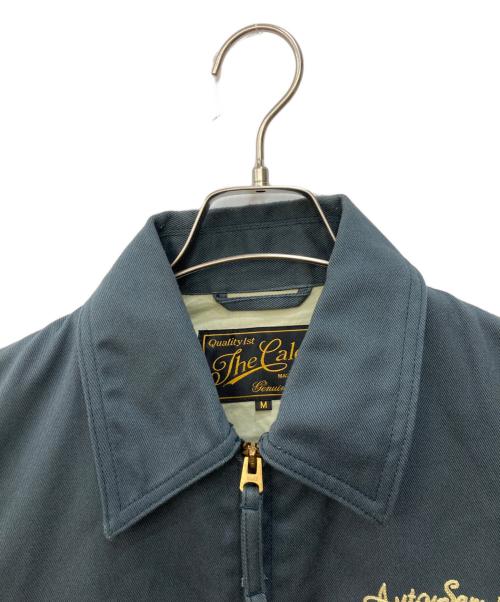 THE CALEE（ザ・キャリー）THE CALEE (ザ・キャリー) 刺繍ジップジャケット グリーン サイズ:Mの古着・服飾アイテム