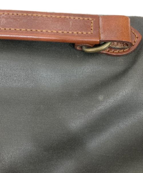 POLO RALPH LAUREN（ポロ・ラルフローレン）POLO RALPH LAUREN (ポロ・ラルフローレン) オイルドメッセンジャーバッグ オリーブの古着・服飾アイテム