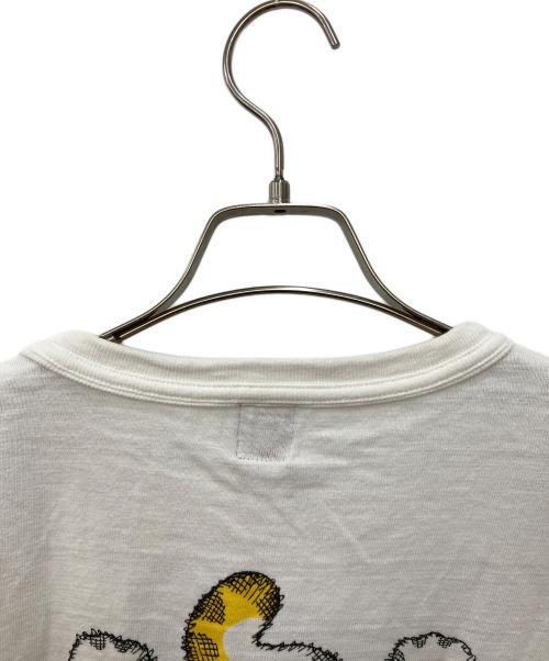 HUMAN MADE（ヒューマンメイド）HUMAN MADE (ヒューマンメイド) KAWS (カウズ) タイガープリントtシャツ ホワイト サイズ:不明の古着・服飾アイテム