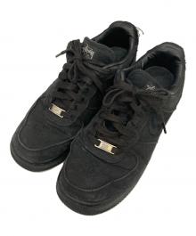 NIKE×stussy（ナイキ×ステューシー）の古着「AIR FORCE1 LOW（エアフォース１ロー）」｜ブラック