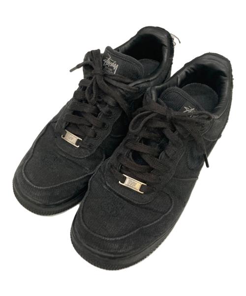 NIKE（ナイキ）NIKE (ナイキ) stussy (ステューシー) AIR FORCE1 LOW（エアフォース１ロー） ブラック サイズ:26cmの古着・服飾アイテム