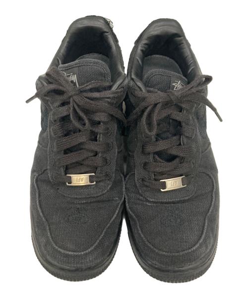 NIKE（ナイキ）NIKE (ナイキ) stussy (ステューシー) AIR FORCE1 LOW（エアフォース１ロー） ブラック サイズ:26cmの古着・服飾アイテム