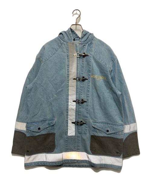 MORE BAGGY（モアバギー）MORE BAGGY (モアバギー) FIREMAN DENIM JACKET インディゴ サイズ:XLの古着・服飾アイテム