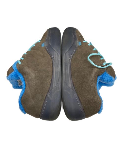 ERL（イーアールエル）ERL (イーアールエル) SUEDE VAMP SKATE SNEAKER LEA ブラウン サイズ:11の古着・服飾アイテム