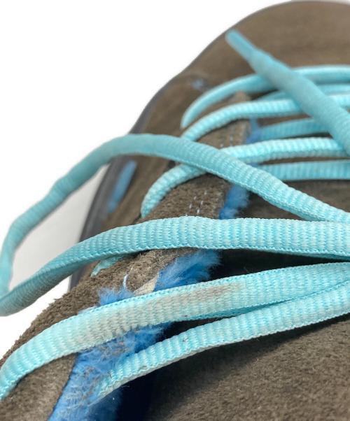 ERL（イーアールエル）ERL (イーアールエル) SUEDE VAMP SKATE SNEAKER LEA ブラウン サイズ:11の古着・服飾アイテム