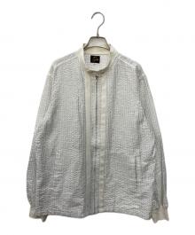 Needles（ニードルズ）の古着「ジップアップブルゾン」｜ホワイト