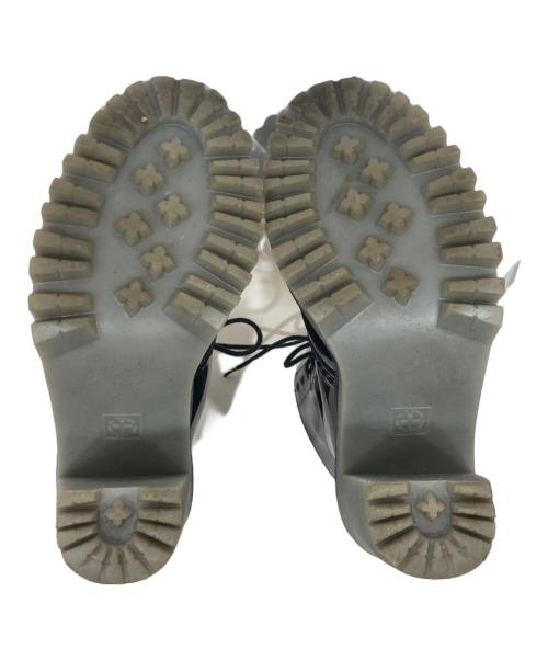 Dr.Martens（ドクターマーチン）Dr.Martens (ドクターマーチン) エナメルブーツ ブラック サイズ:6の古着・服飾アイテム