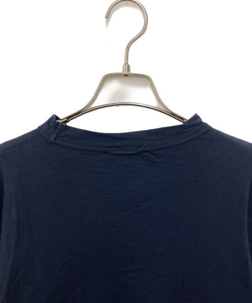 45R（フォーティファイブ・アール）45R (フォーティファイブ・アール) スーピマ天竺のパフTシャツ ネイビー サイズ:2の古着・服飾アイテム