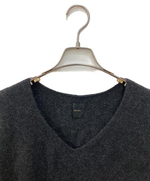 Spick and Span（スピック＆スパン）Spick and Span (スピック＆スパン) Vネックルーズニット グレー サイズ:不明の古着・服飾アイテム