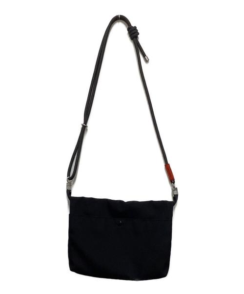 TOPOLOGIE（トポロジー）TOPOLOGIE (トポロジー) Musette Medium Tech Sateen（ミュゼット ミディアム撥水加工サテン生地） ブラック サイズ:表記無しの古着・服飾アイテム
