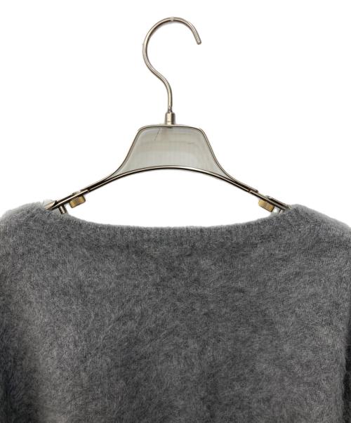 BABYLONE（バビロン）BABYLONE (バビロン) フォックスカシミヤニットプルオーバー グレー サイズ:FREEの古着・服飾アイテム