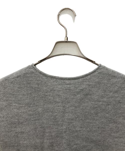 mizuiro-ind（ミズイロインド）mizuiro-ind (ミズイロインド) Vネックロングベスト グレー サイズ:FREE 未使用品の古着・服飾アイテム