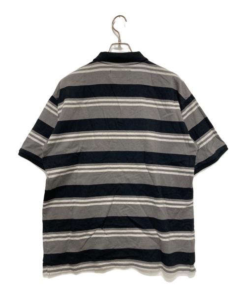CHALLENGER（チャレンジャー）CHALLENGER (チャレンジャー) S/S BORDER POLO グレー サイズ:LARGEの古着・服飾アイテム