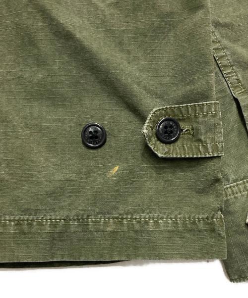 WTAPS（ダブルタップス）WTAPS (ダブルタップス) JUNGLE L/S SHIRTS COTTON RIPSTOP グリーン サイズ:3の古着・服飾アイテム