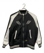 WTAPSダブルタップス）の古着「V=A/JACKET.RACO.SATIN」｜ブラック